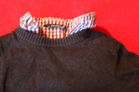 Klučičí svetr s límečkem, george,80