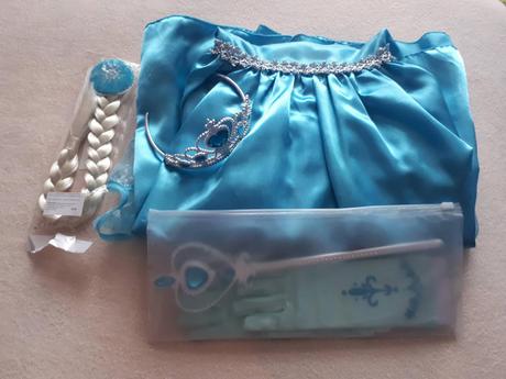 Frozen - ledové království, elsa kostým s doplňky,