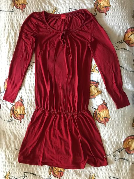 Těhotenské džíny + šaty esprit, bonprix,36