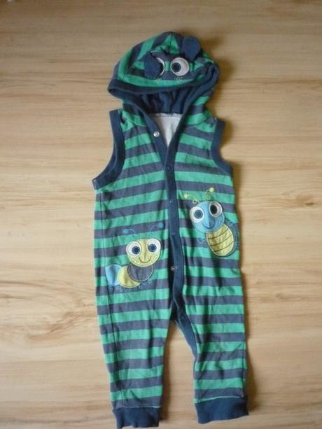 Bavlněný lehký overal brouček, george,74