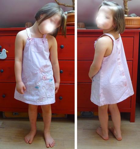 Vyšívaná šatová sukýnka, 110