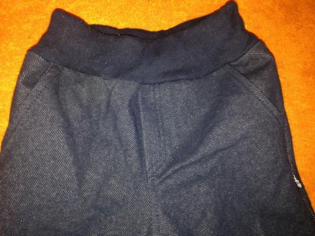 Dívčí džegíny - tepláky vel. 74 - 80, 74