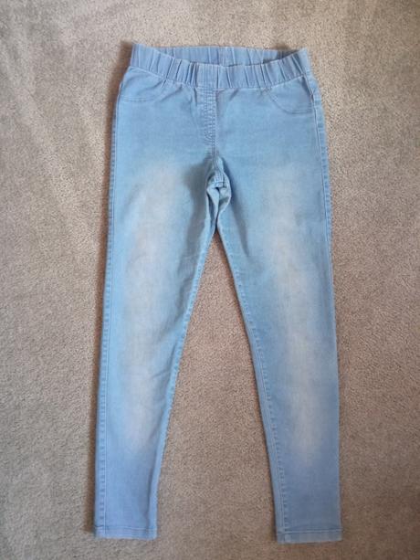 Pružné rifle, džín, skinny, f&f,164