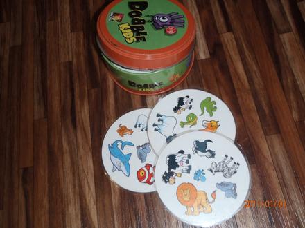 Dobble kids zvířátka, 