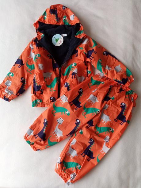 Nový nepromokavý dino set, 98/104, 98 / 104