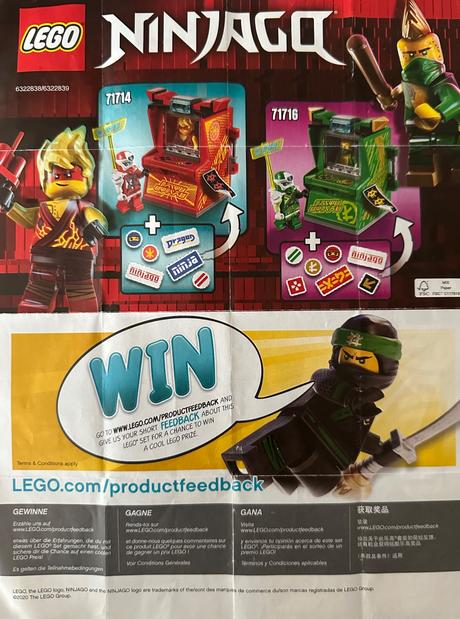 Lego jay avatar - arcade pod 71715,