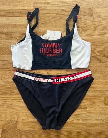 Dvojdílné plavky tommy hilfiger m/l, tommy hilfiger,l