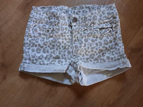 Peckovní kraťasy šortky, h&m,134
