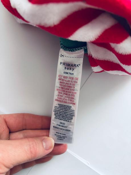 Overálek vánoční skřítek elf - v.6/9 měs., 74