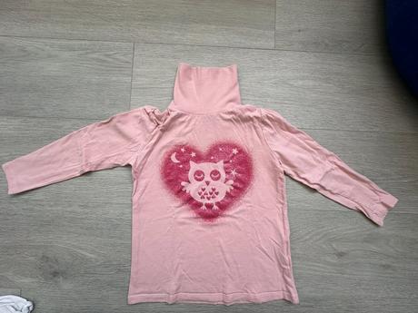 Dívčí růžový rolák dopodopo, sova, vel. 128, dopodopo,128