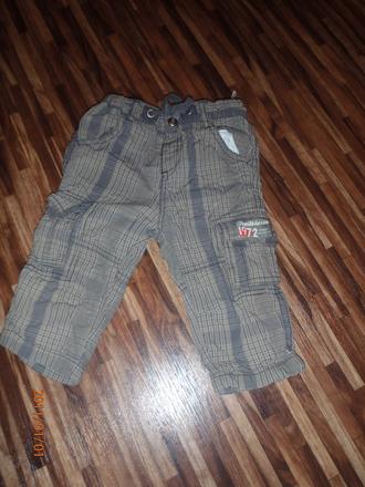 Plátěné podšité kalhoty, c&a,74