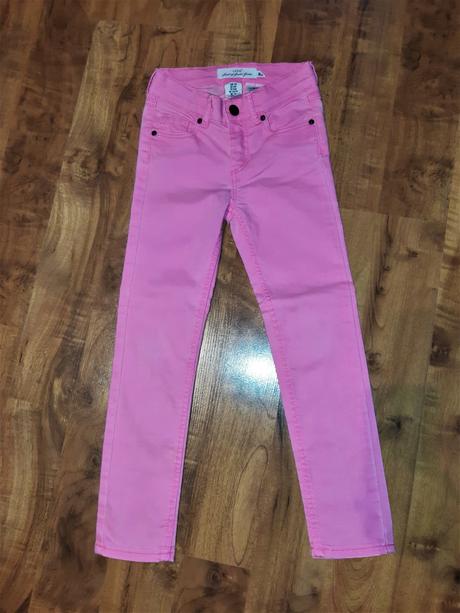 Dívčí neon slim rifle h&m 116, h&m,116