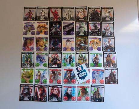 Sběratelské kartičky star wars - kaufland,