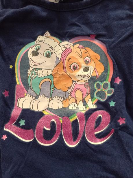 Šaty 98/104 - tlapková patrola, motýl, nickelodeon,98