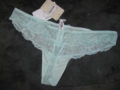 Dámské krajkové kalhotky, tanga panache, xs
