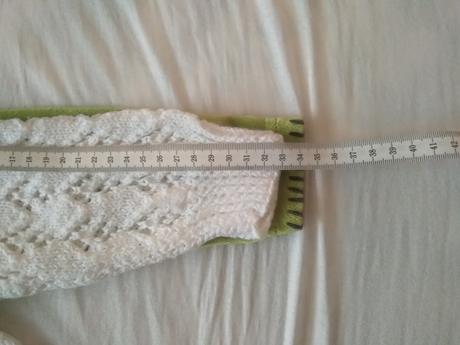 Pletené šatičky/svetřík, 80