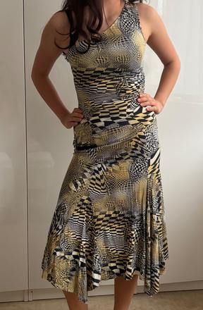 Mango asymmetrisches kleid in xs, mango,xs