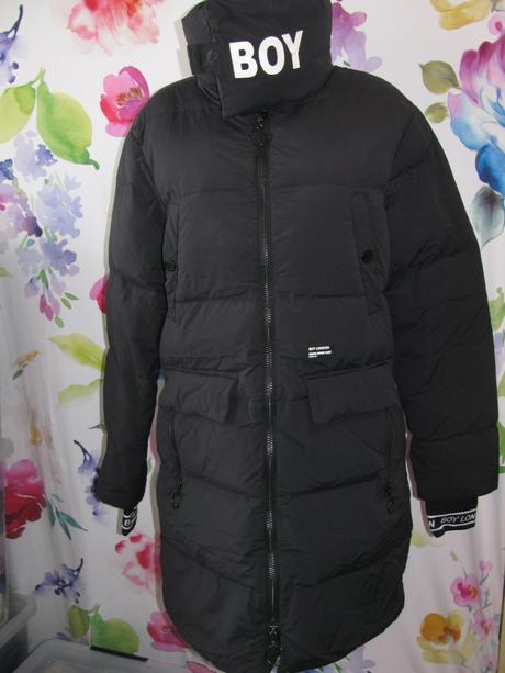 Unisex teplý péřový zimní kabát,parka, s