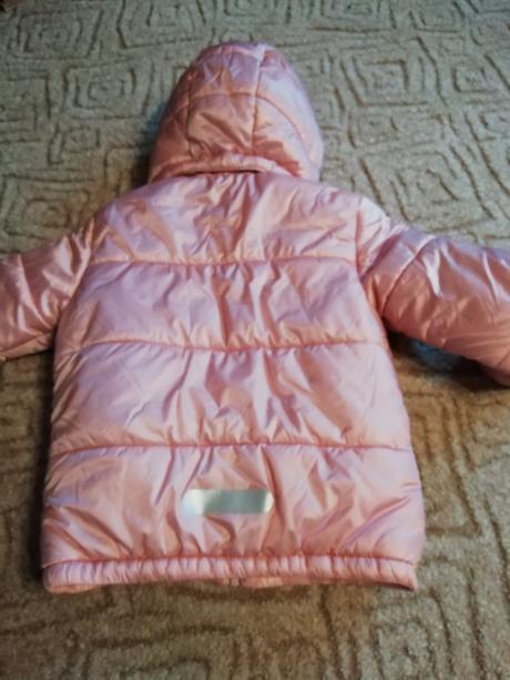 Perleťová zimní bunda pro princeznu-4-5let-top sta, lindex,98