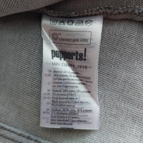 Džínová bunda vel. 134, pepperts,134