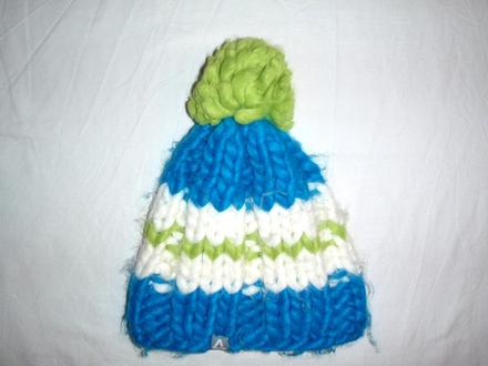 Nádherný teploučký zimní chlupatý kulich, 128