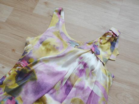 Saty zluto-fialove vel.34, h&m,34