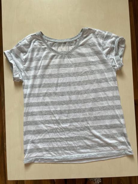 Pruhované triko, vel neuvedena cca m/l, takko, takko,m