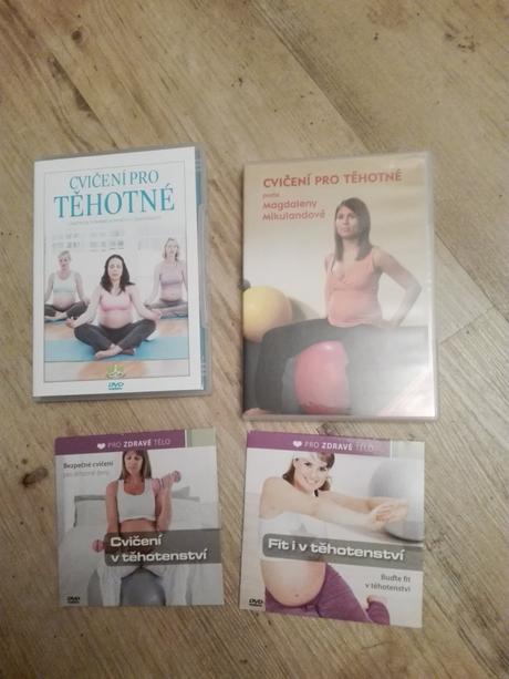 Dvd cvičení pro těhotné,