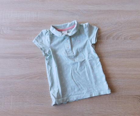 Tričko s kytičkami h&m vel.80, h&m,80