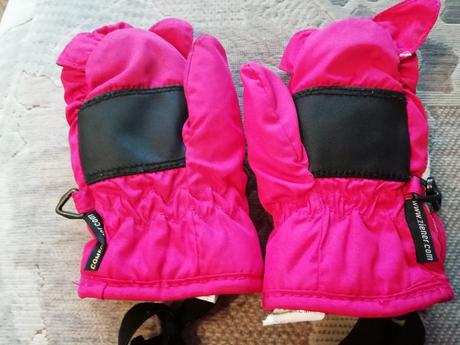 Rukavice nošené značkové- ziener 2-3roky, 74