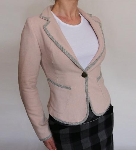 Luxusní teplejší sako hm vel. 34, h&m,xs