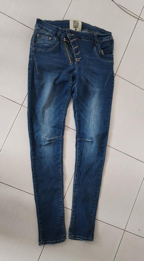 Originální džíny vel.l, denim,l