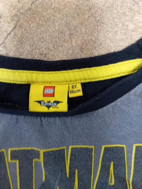 Trička star wars, batman, vel. 116, 116