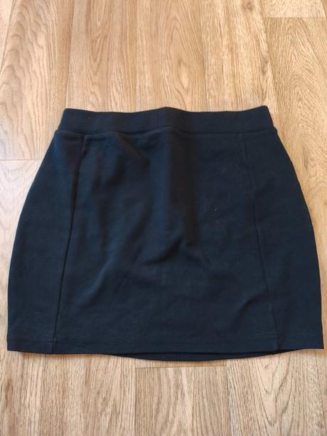 Černá minisukně se zipy 170/176, s/m, takko,170