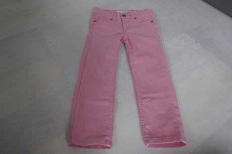 Růžové džíny, h&m,98