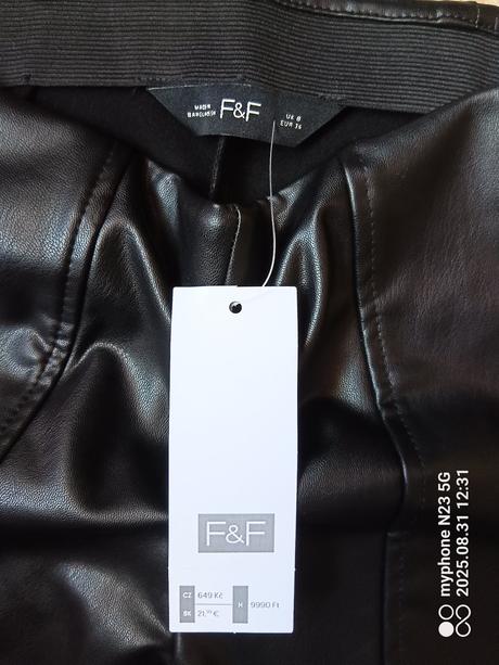 Legíny koženka zn."f&f" vel."36/s", f&f,36