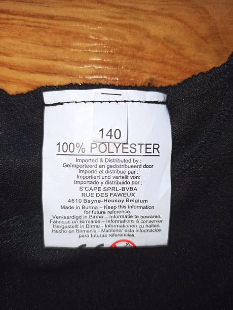 Kostým kostlivec vel.134-146,