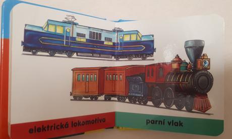 Dětská knížka - doprava,