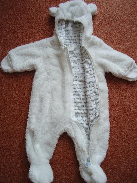 Kombinéza - medvídek, h&m,62