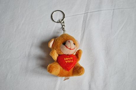 Medvěd - přívěsek na klíče,