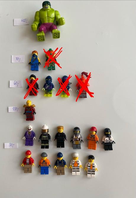 Lego minifigurky,