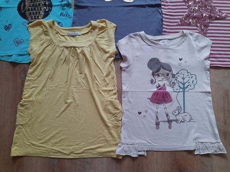 8 x tričko vel 134/140,next,ham,faf,cool club atd, 134