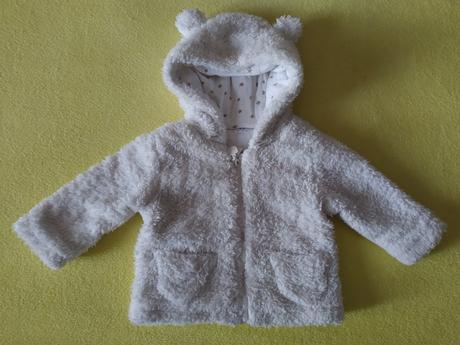 Chlupatá mikina s oušky, f&f,74