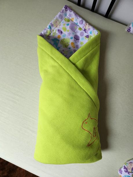 Mantinel, zavinovačka, kapsář pro miminko, 