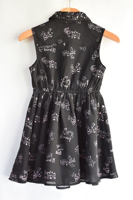 Šaty vel. 5 - 6 let, george,116