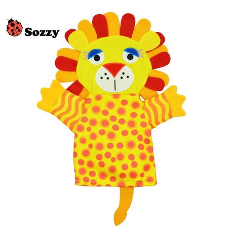 Maňásek na ruku - lev, 