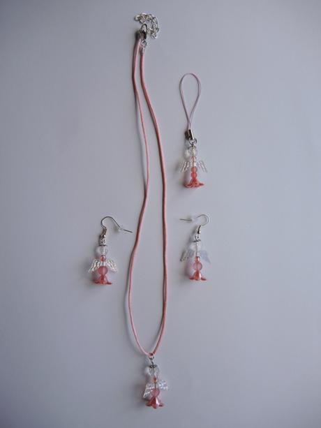 Náhrdelník+náušnice+přívěšek, 