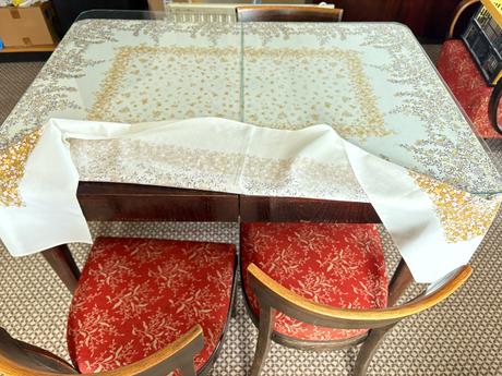 Halabala stul rozkladaci tmavé hnede drevo, 