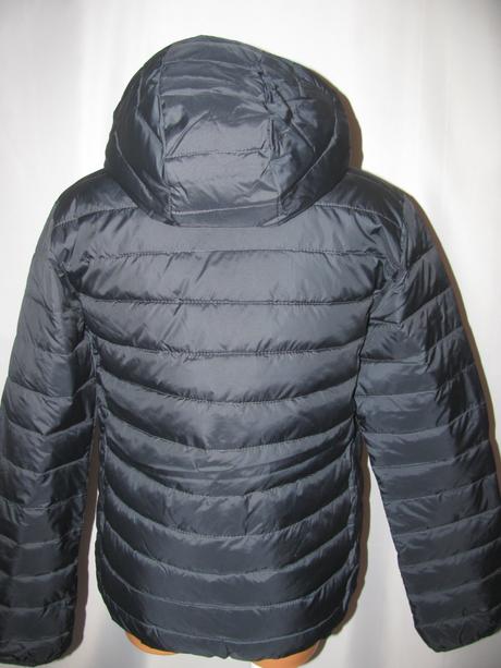 Tmavě modrá prošívaná bunda s kapucí-quiksilver, quiksilver,m