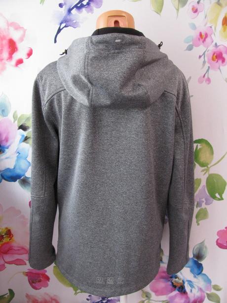 Dámská sofshellová outdoorová bunda s kapucí, c&a,s